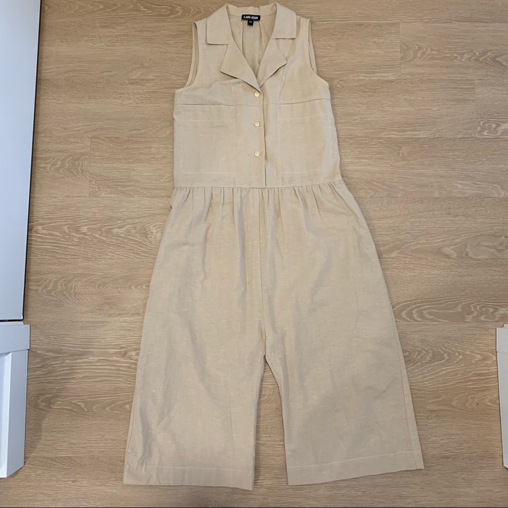 Ilana Kohn Violet Jumpsuit in Oat